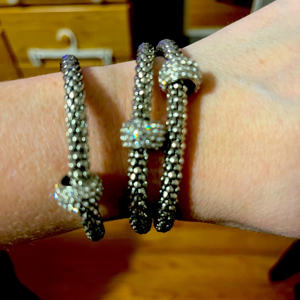 Silver bracelets